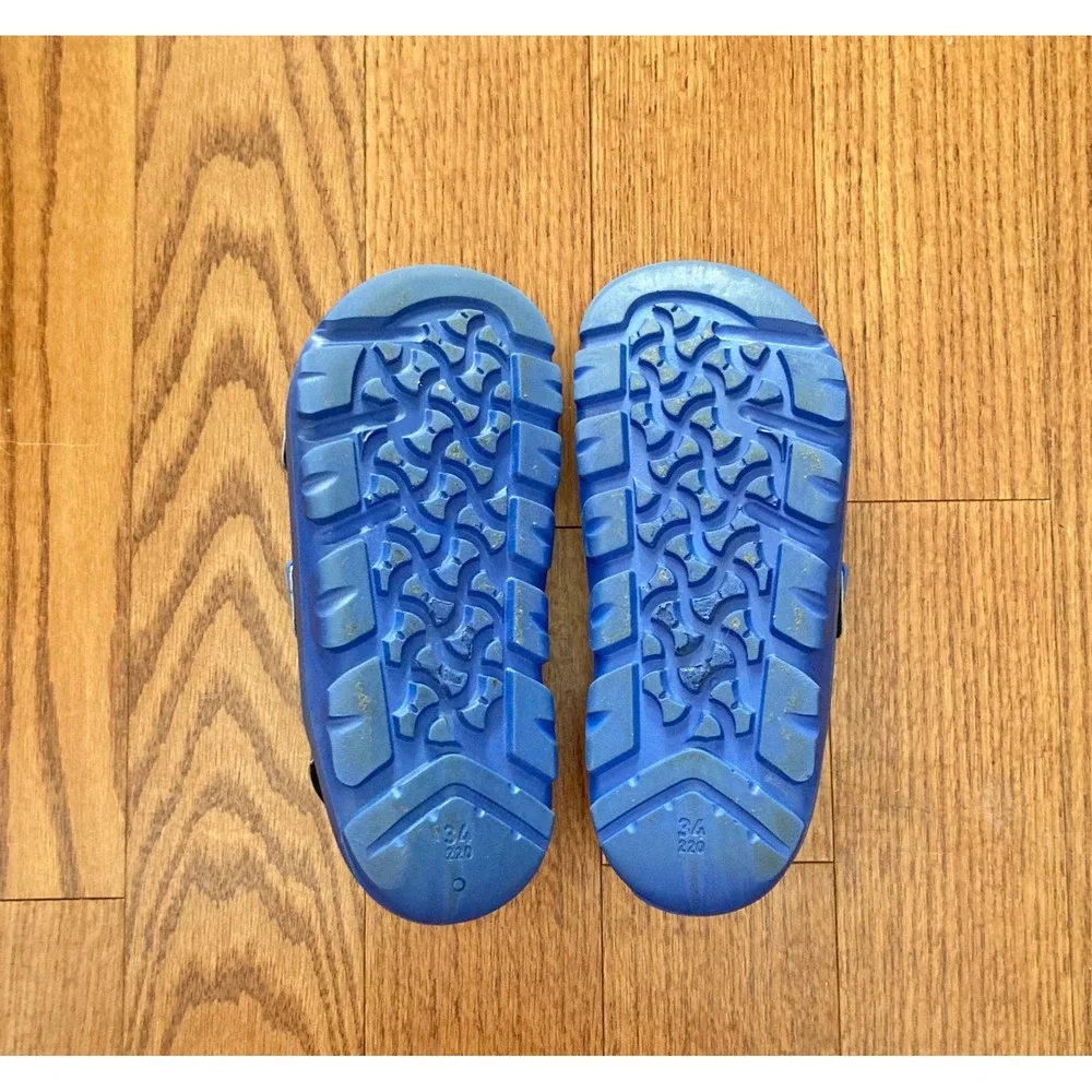 Birkenstock Mogami Kids Blue‎ Camo Sandals Size 34 EU 2.5 US Boys Girls